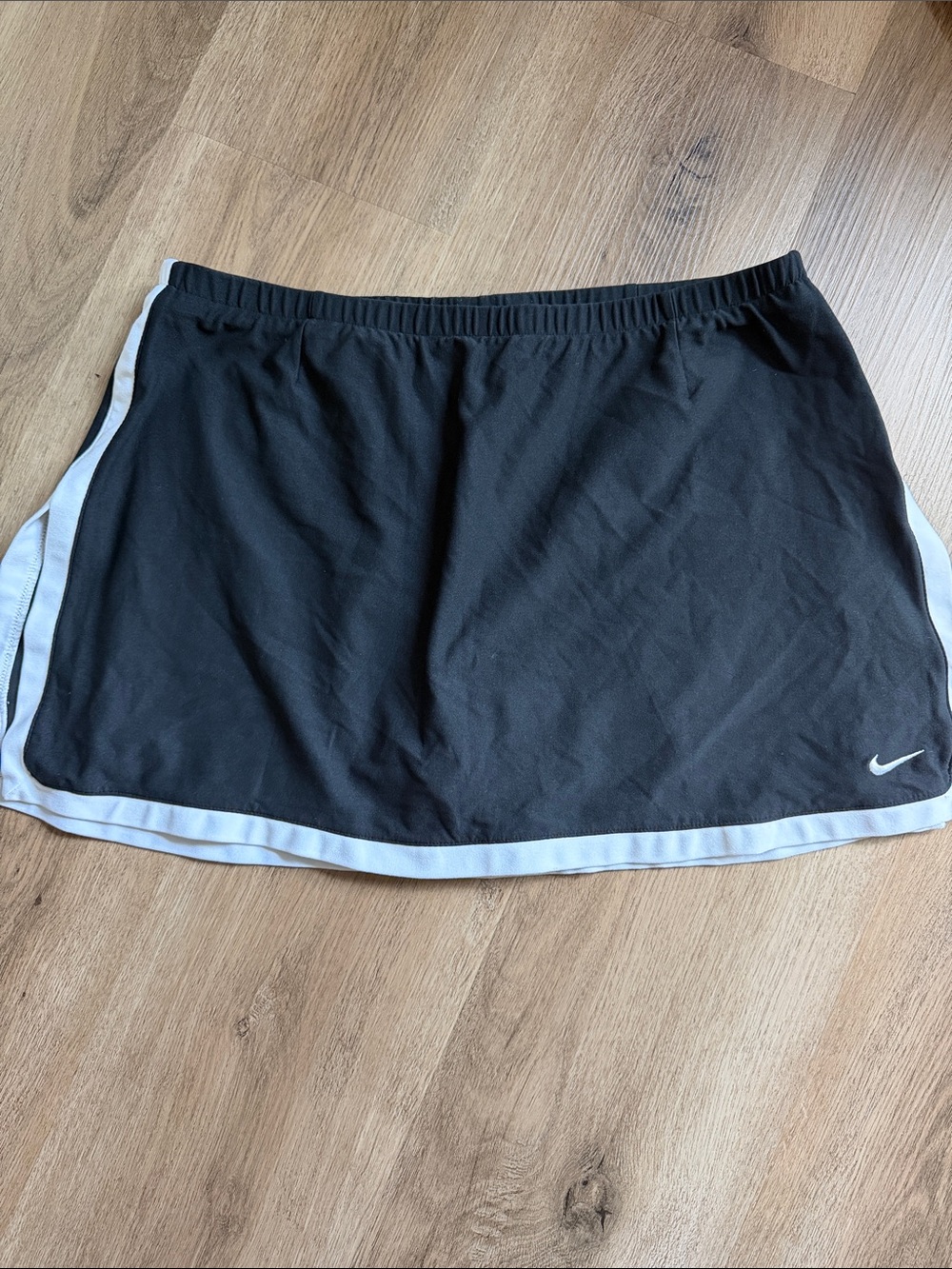 Nike Black Skort with White Trim